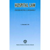 Image of Hospital law: emerging doctrines & jurisprudence