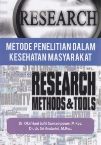 Image of Metode penelitian dalam kesehatan masyarakat