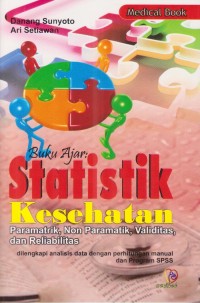 Image of Buku ajar: Statistik kesehatan
