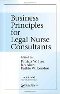 Image of Business principles for legal nurse consultants