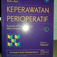 Image of Buku Ajar: keperawatan perioperatif vol.1