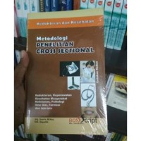 Image of Metodologi penelitian cross sectional