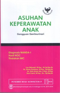 Image of Asuhan keperawatan anak: gangguan genitouri