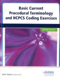 Image of Basic current procedural terminology and HCPCS coding