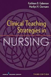 Image of Clinical teaching strategies in nursing